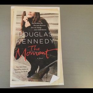 DONATED The Moment paperback in great condition.